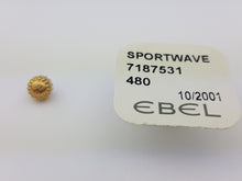 Load image into Gallery viewer, Ebel SPORTWAVE gold plated Crown 480 7187531
