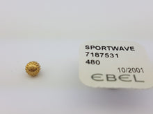 Load image into Gallery viewer, Ebel SPORTWAVE gold plated Crown 480 7187531
